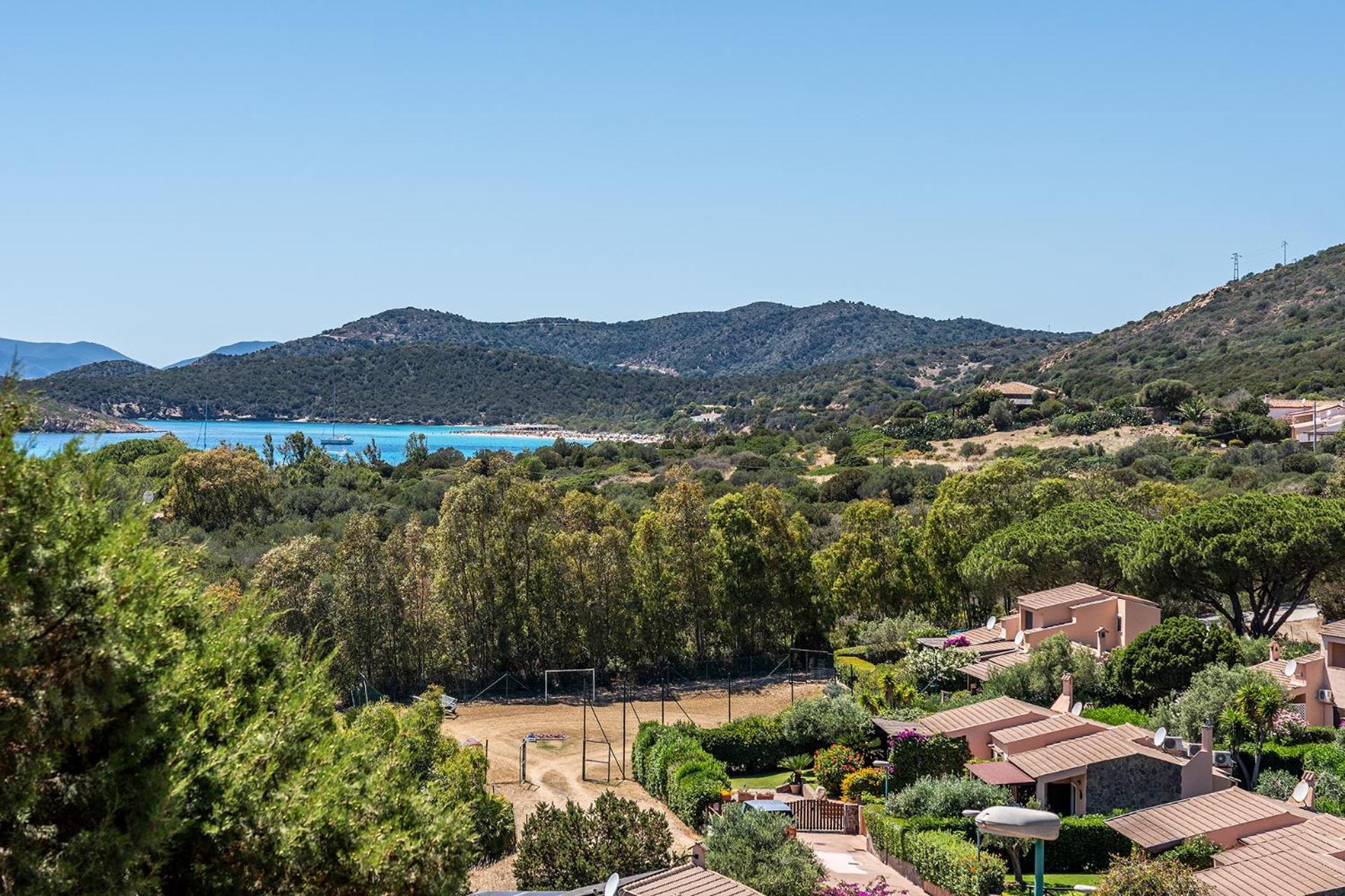 Villa Perdalonga, Vista Mare Sea View Tuerredda テウラーダ エクステリア 写真