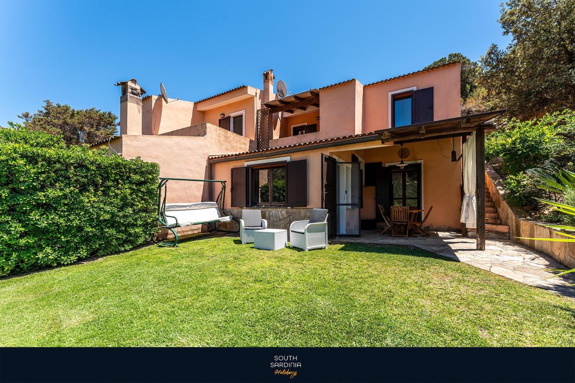 Villa Perdalonga, Vista Mare Sea View Tuerredda テウラーダ エクステリア 写真
